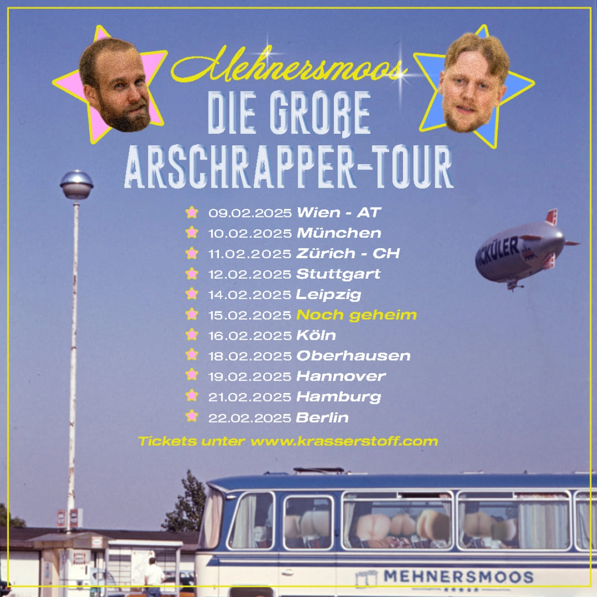 Mehnersmoos at Turbinenhalle Oberhausen Tickets