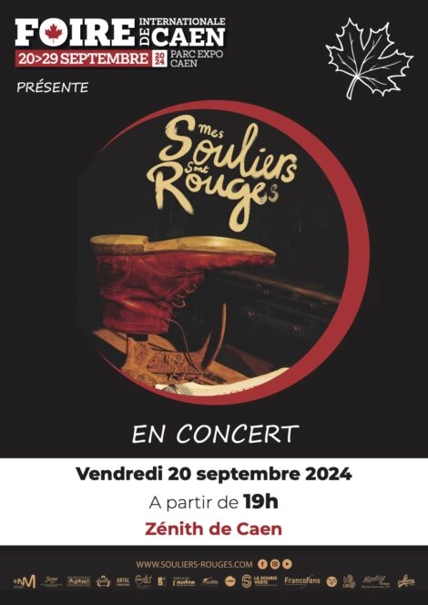 Mes Souliers Sont Rouges al Zenith Caen Tickets