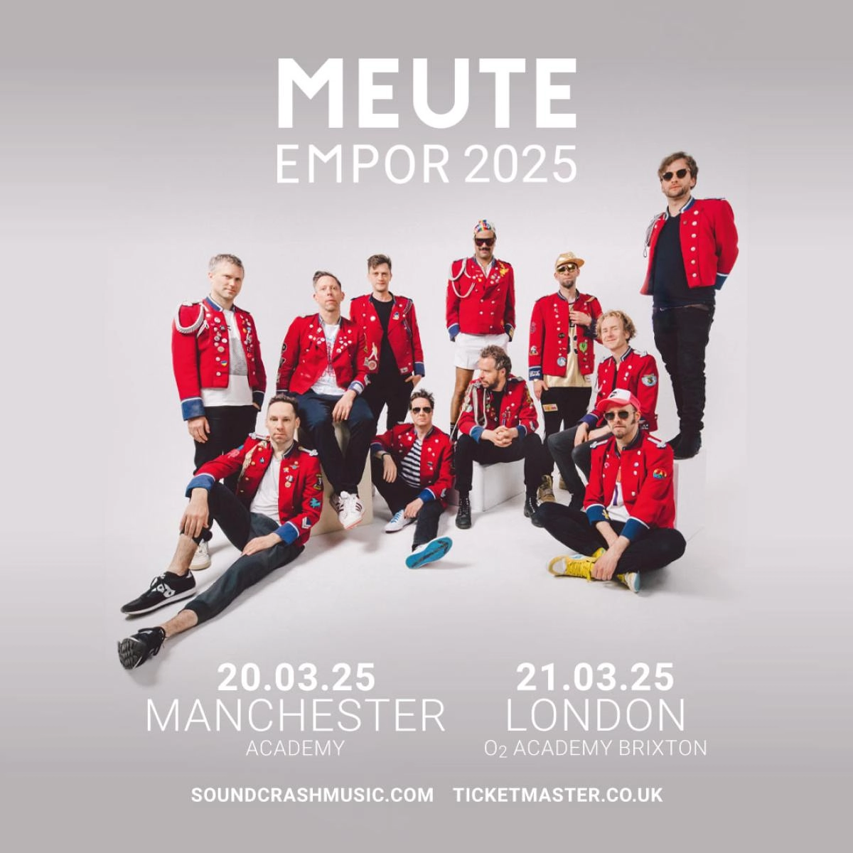 Meute in der Manchester Academy Tickets