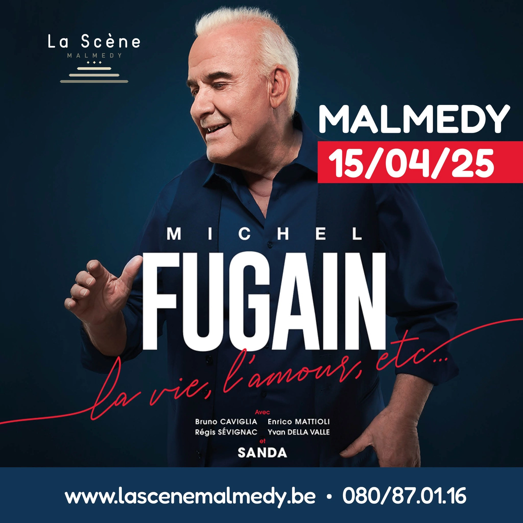 Michel Fugain al La Scene Intermills Tickets