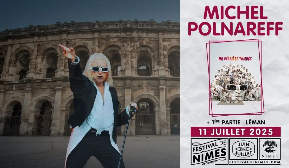 Billets Michel Polnareff (Arenes de Nimes - Nimes)