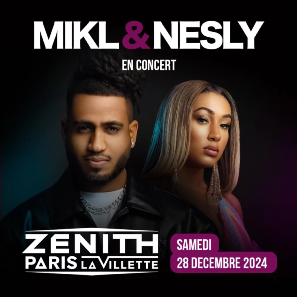 Mikl - Nesly al Zenith Paris Tickets