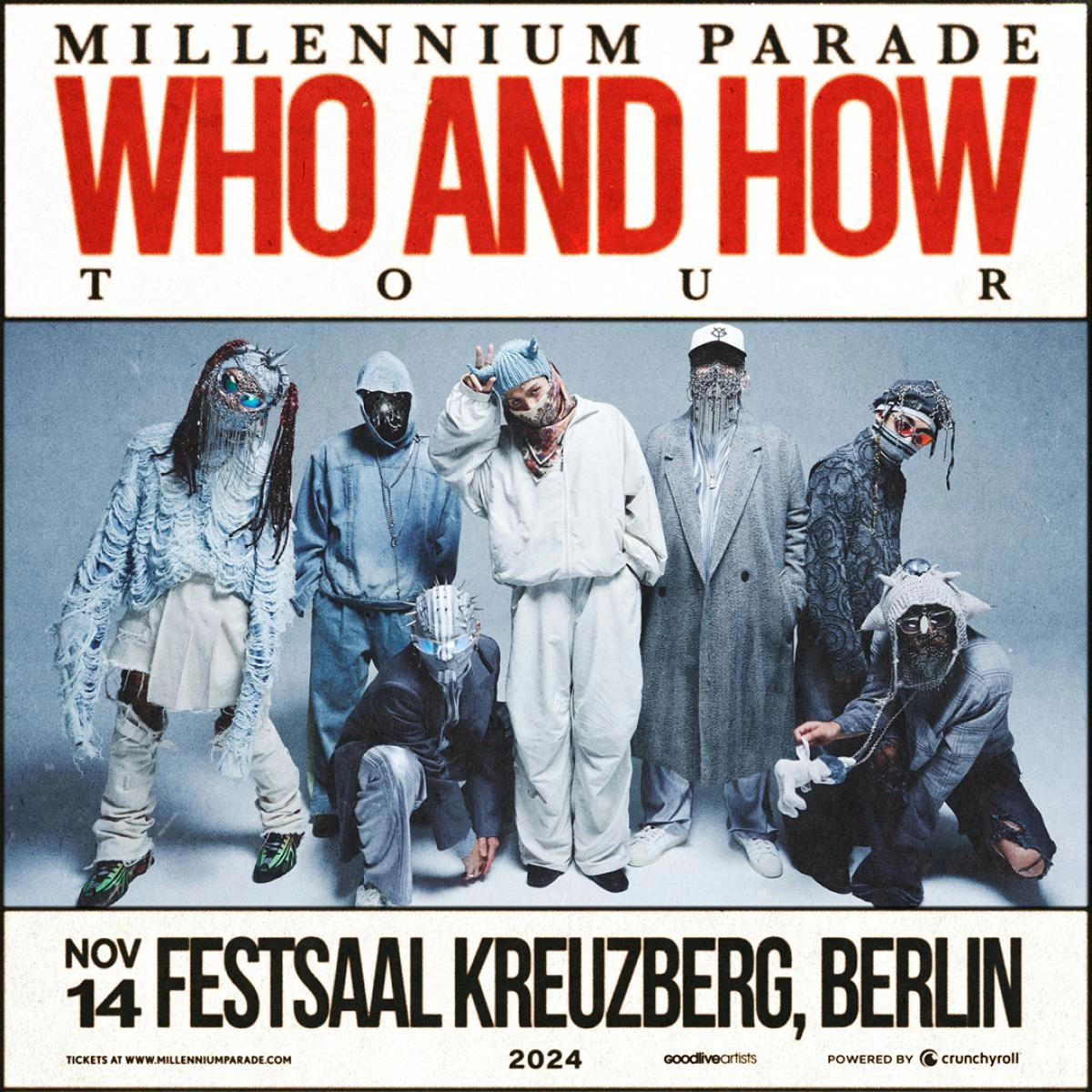 Billets Millennium Parade (Festsaal Kreuzberg - Berlin)
