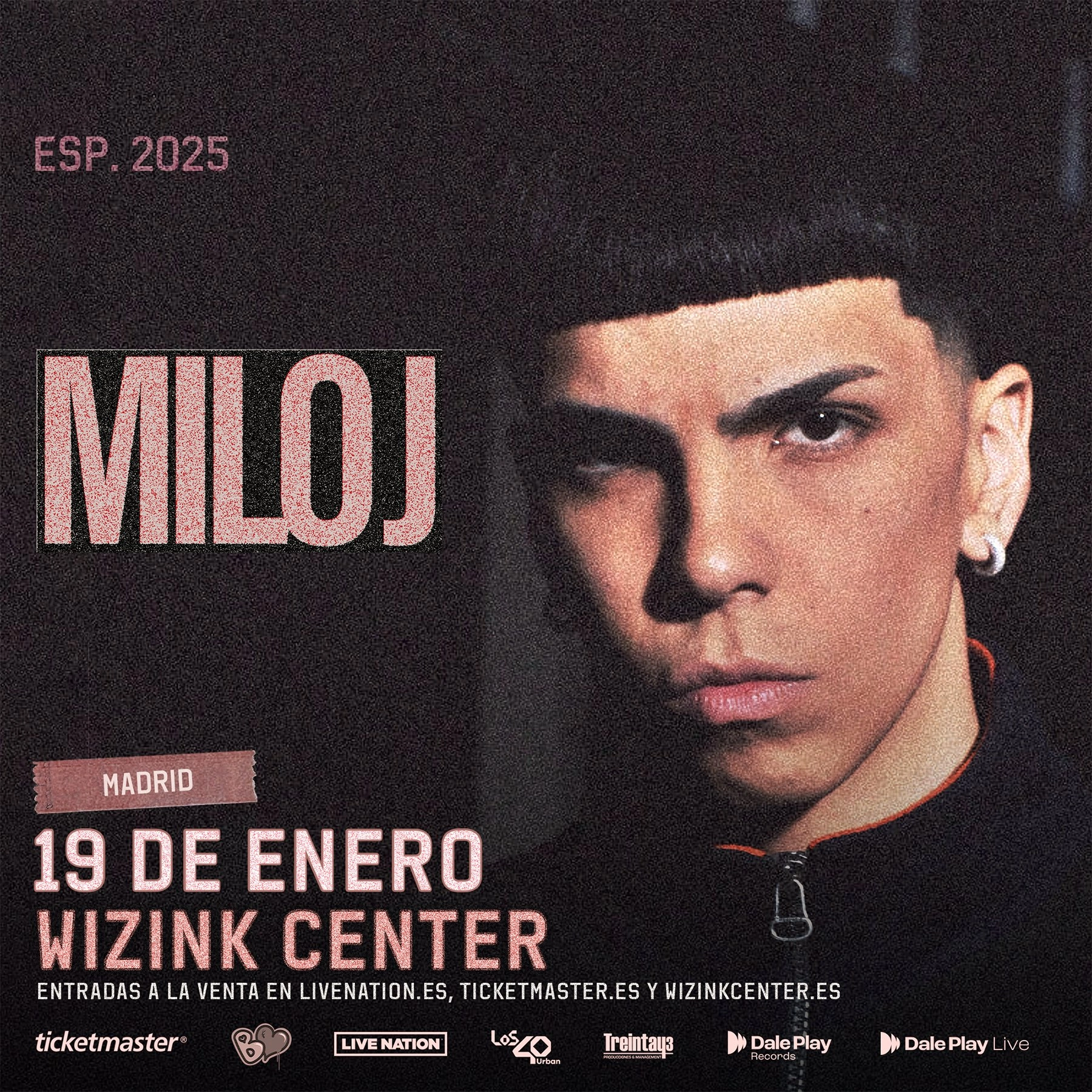 Milo J at WiZink Center Tickets