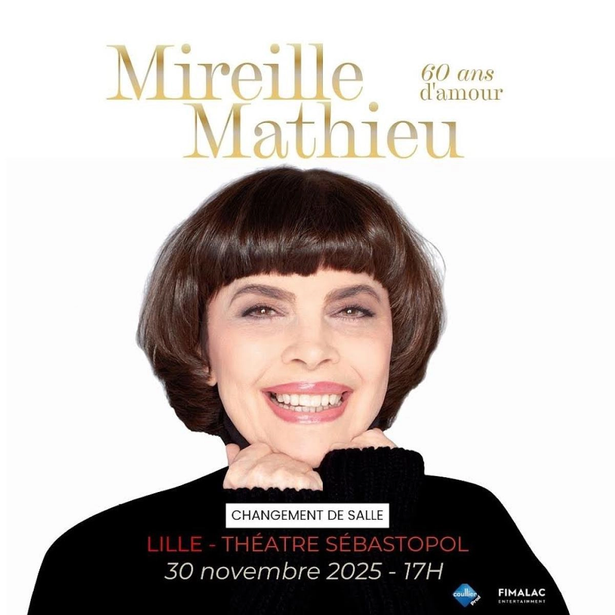 Mireille Mathieu in der Theatre Sebastopol Tickets