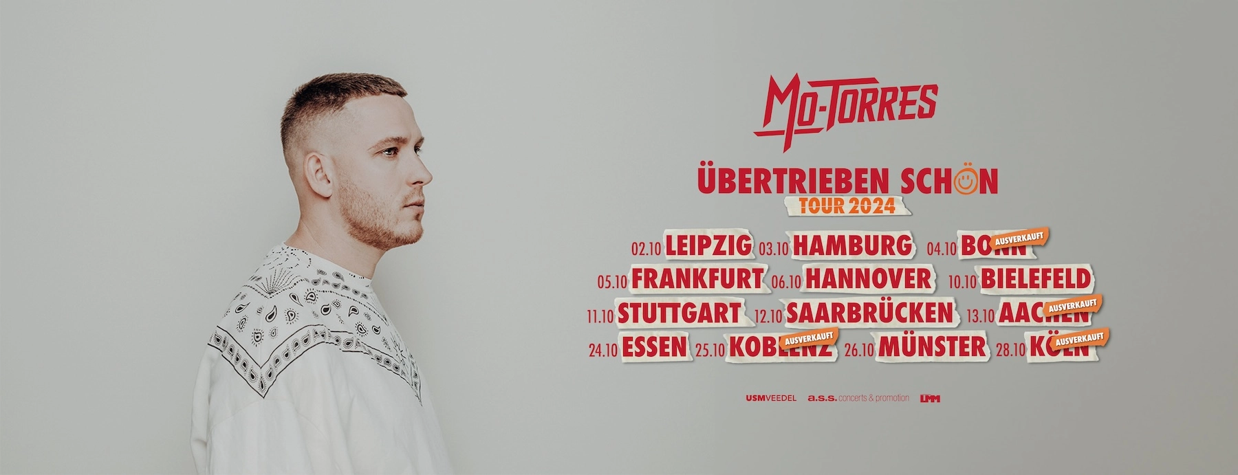 Mo-Torres in der MusikZentrum Hannover Tickets