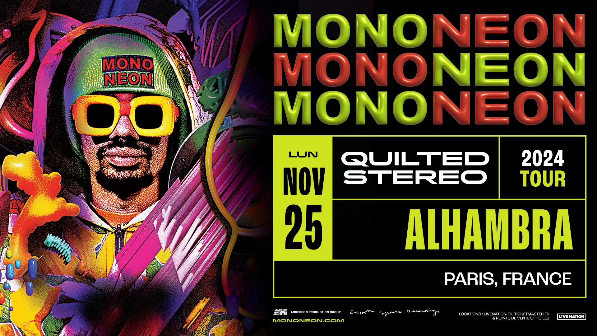 MonoNeon at Alhambra Tickets