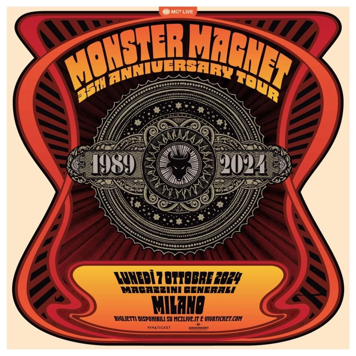 Monster Magnet en Magazzini Generali Tickets