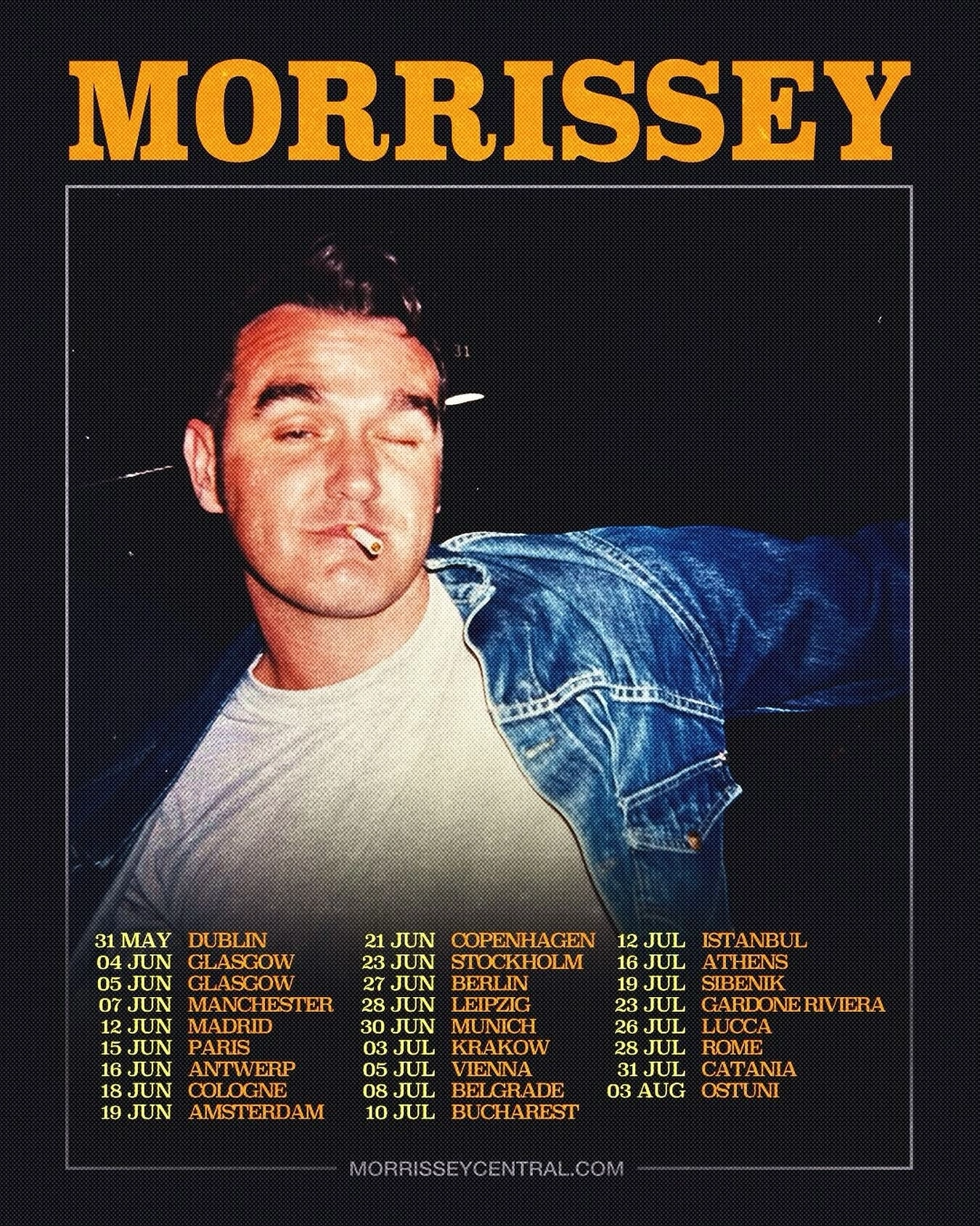 Morrissey en 3Arena Dublin Tickets