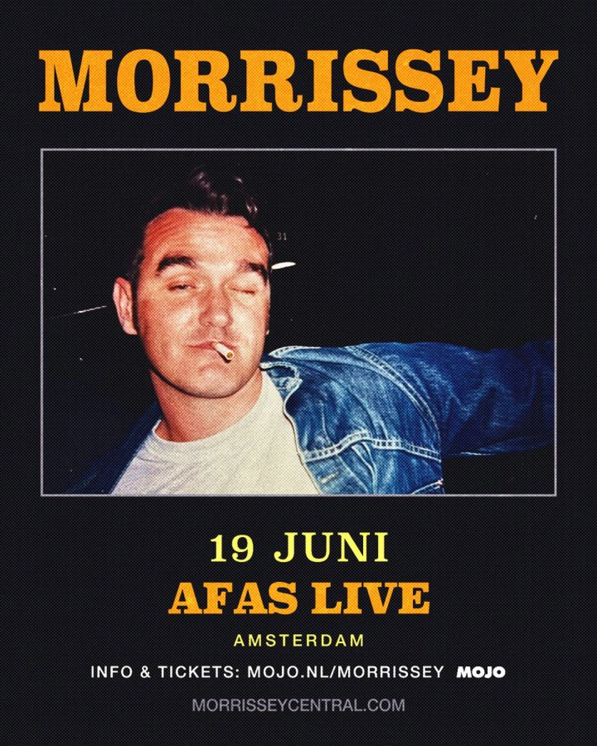 Morrissey en AFAS Live Tickets