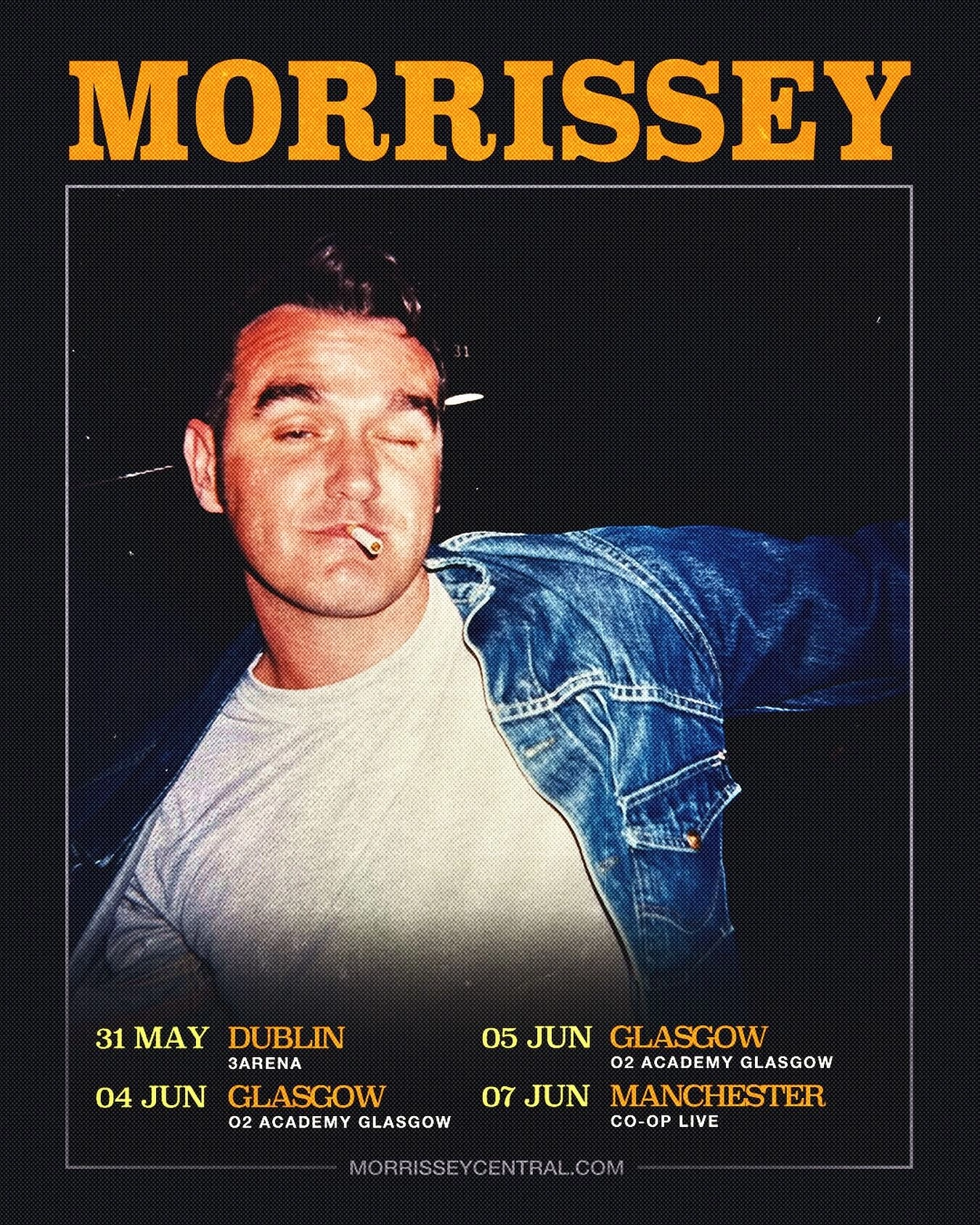 Morrissey en O2 Academy Glasgow Tickets