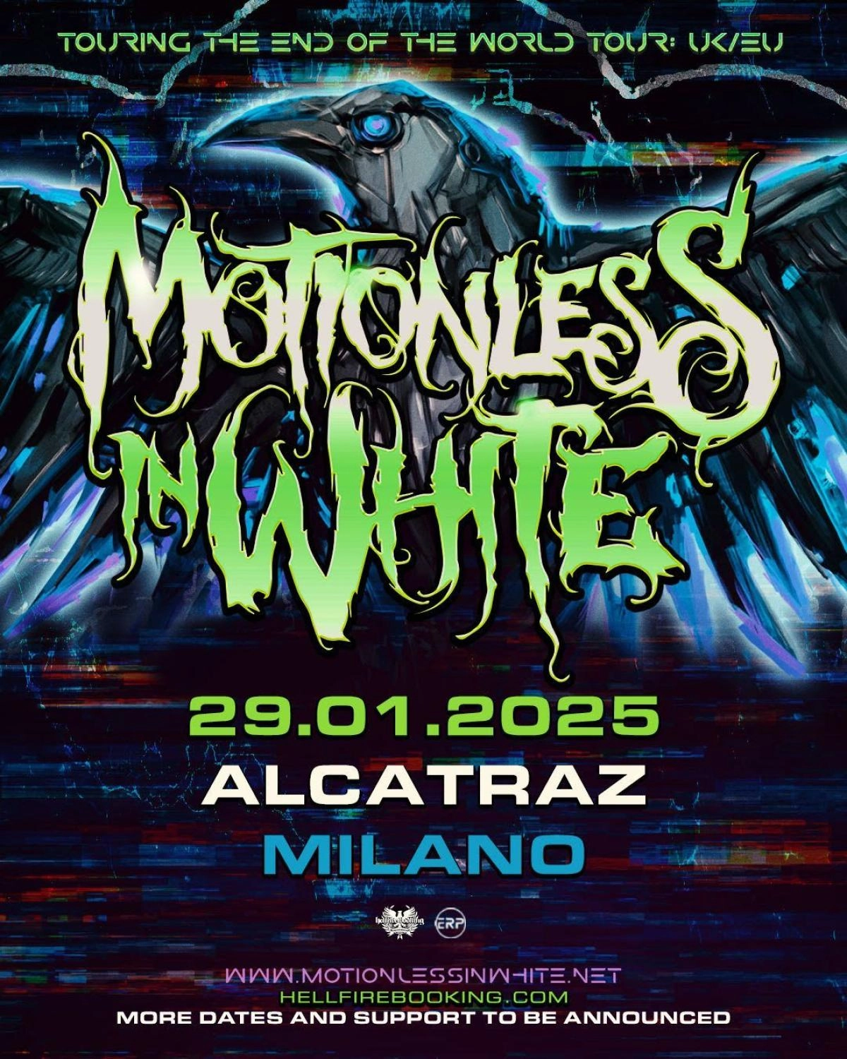 Billets Motionless In White (Alcatraz Milan - Milan)