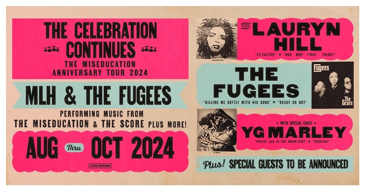 Ms. Lauryn Hill and The Fugees al Utilita Arena Cardiff Tickets