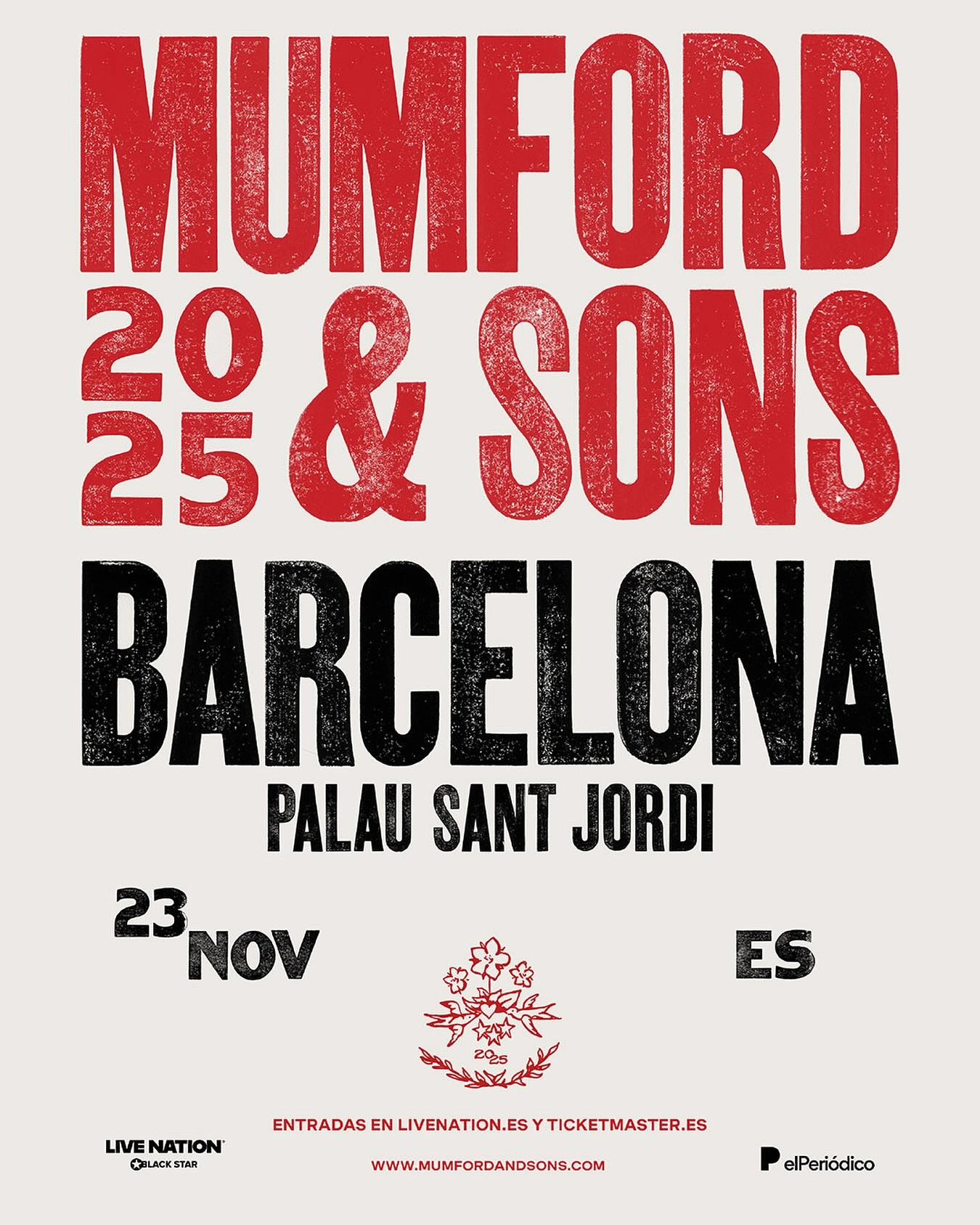 Mumford and Sons en Palau Sant Jordi Tickets