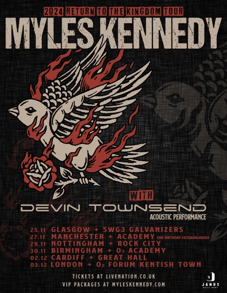 Myles Kennedy at O2 Forum Kentish Town Tickets