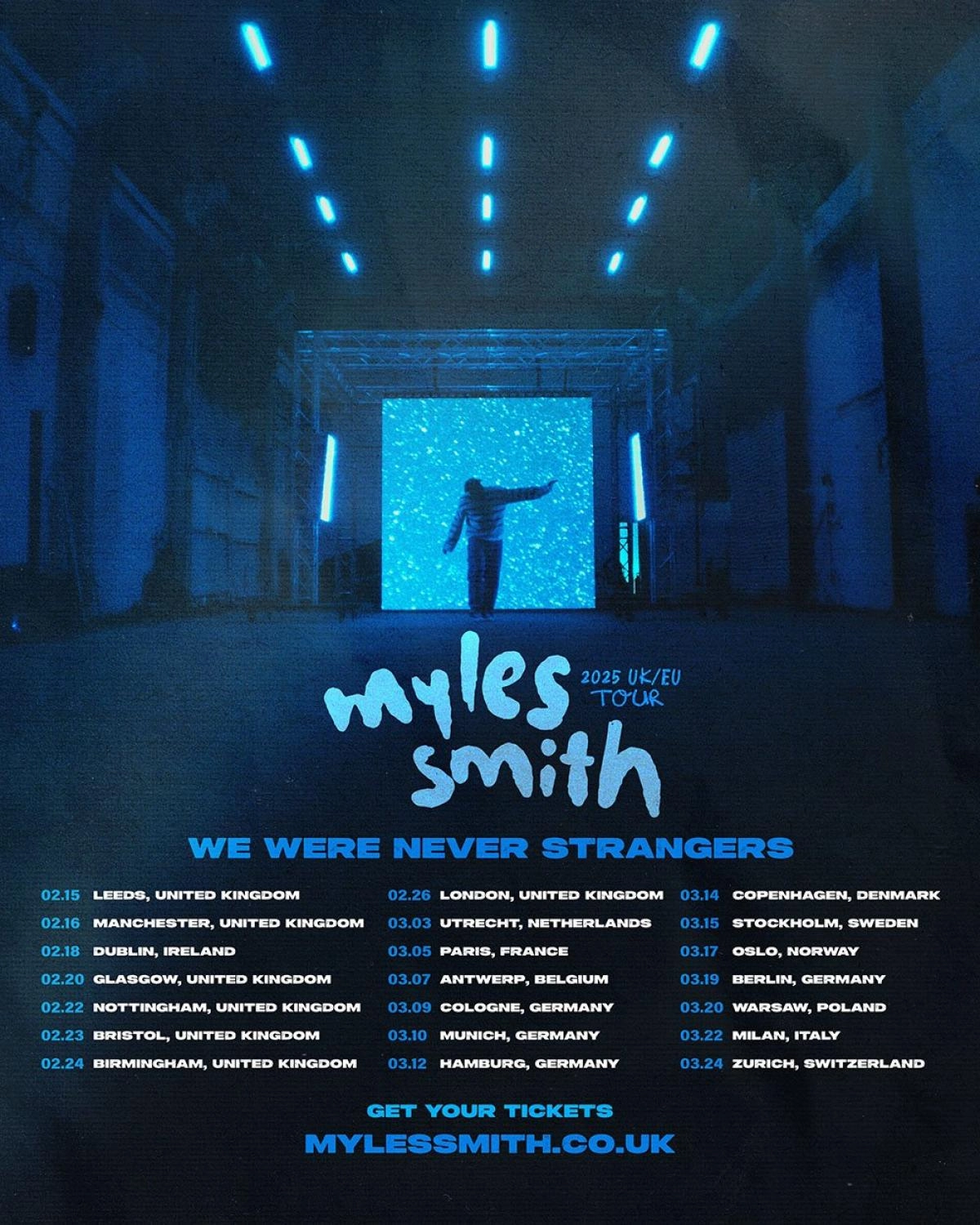 Myles Smith in der Trix Antwerpen Tickets