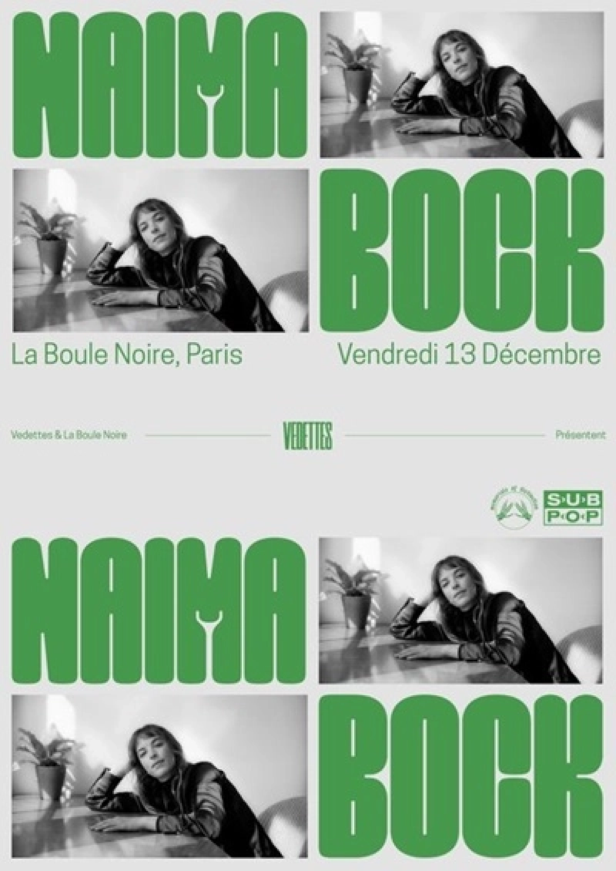 Naima Bock at La Boule Noire Tickets