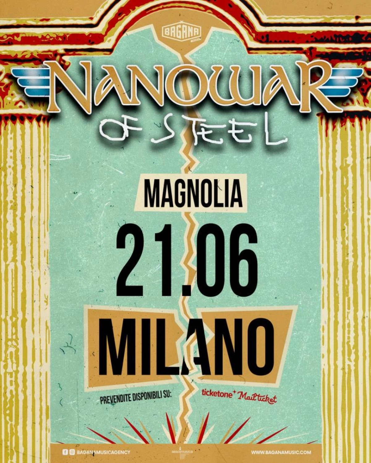 Nanowar Of Steel en Circolo Magnolia Tickets