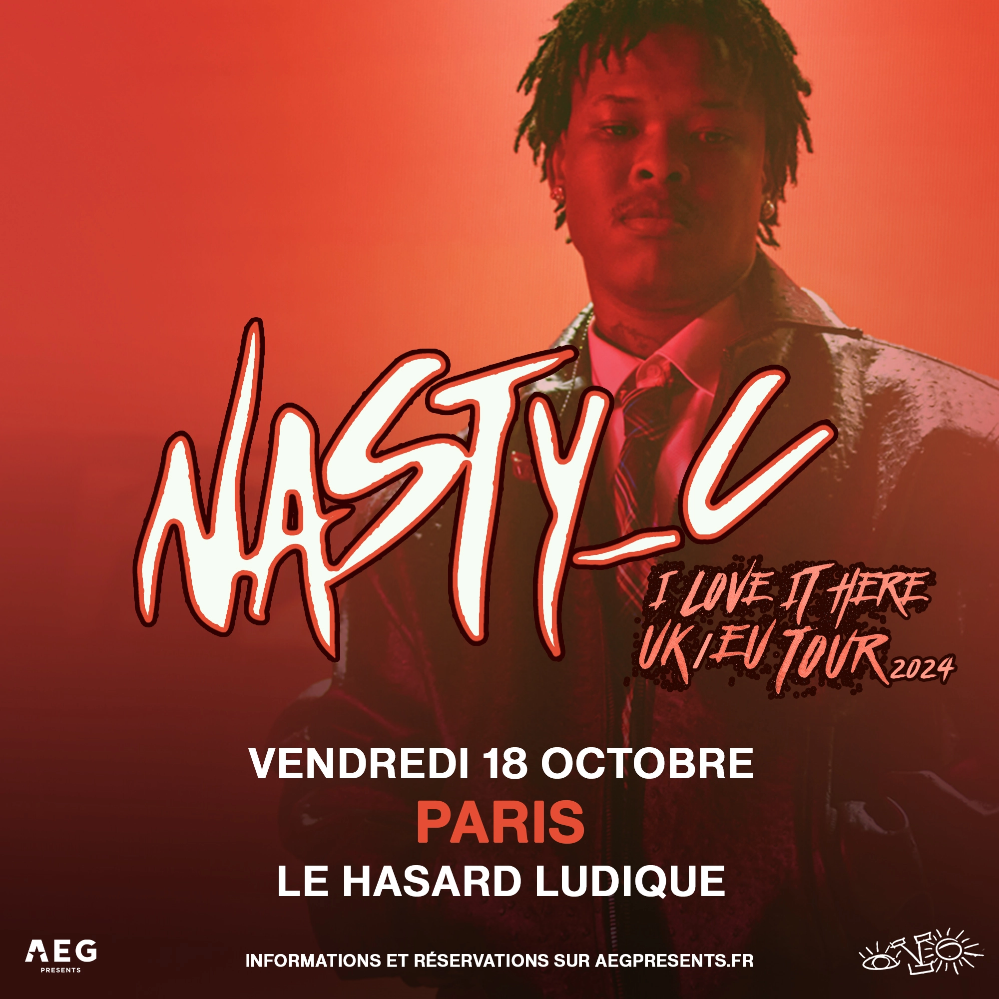 Nasty C al Le Hasard Ludique Tickets