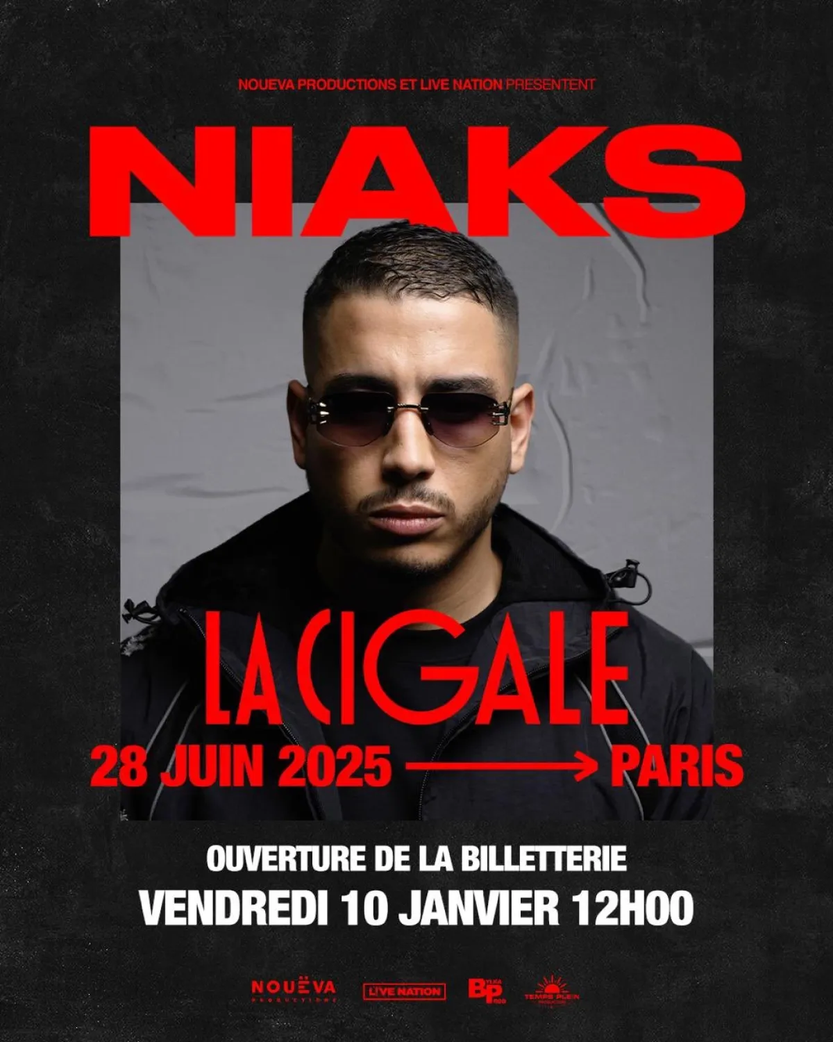 Billets Niaks (La Cigale - Paris)