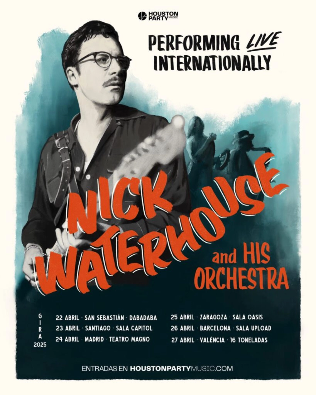 Nick Waterhouse en Sala Upload Tickets