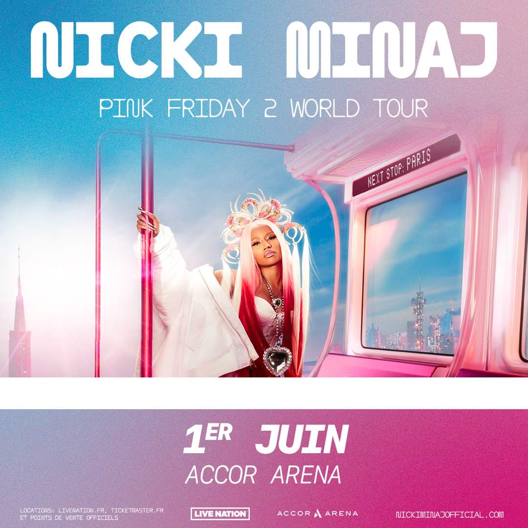 Nicki Minaj al Accor Arena biglietti (01 giugno 2024 a Parigi) Tutte