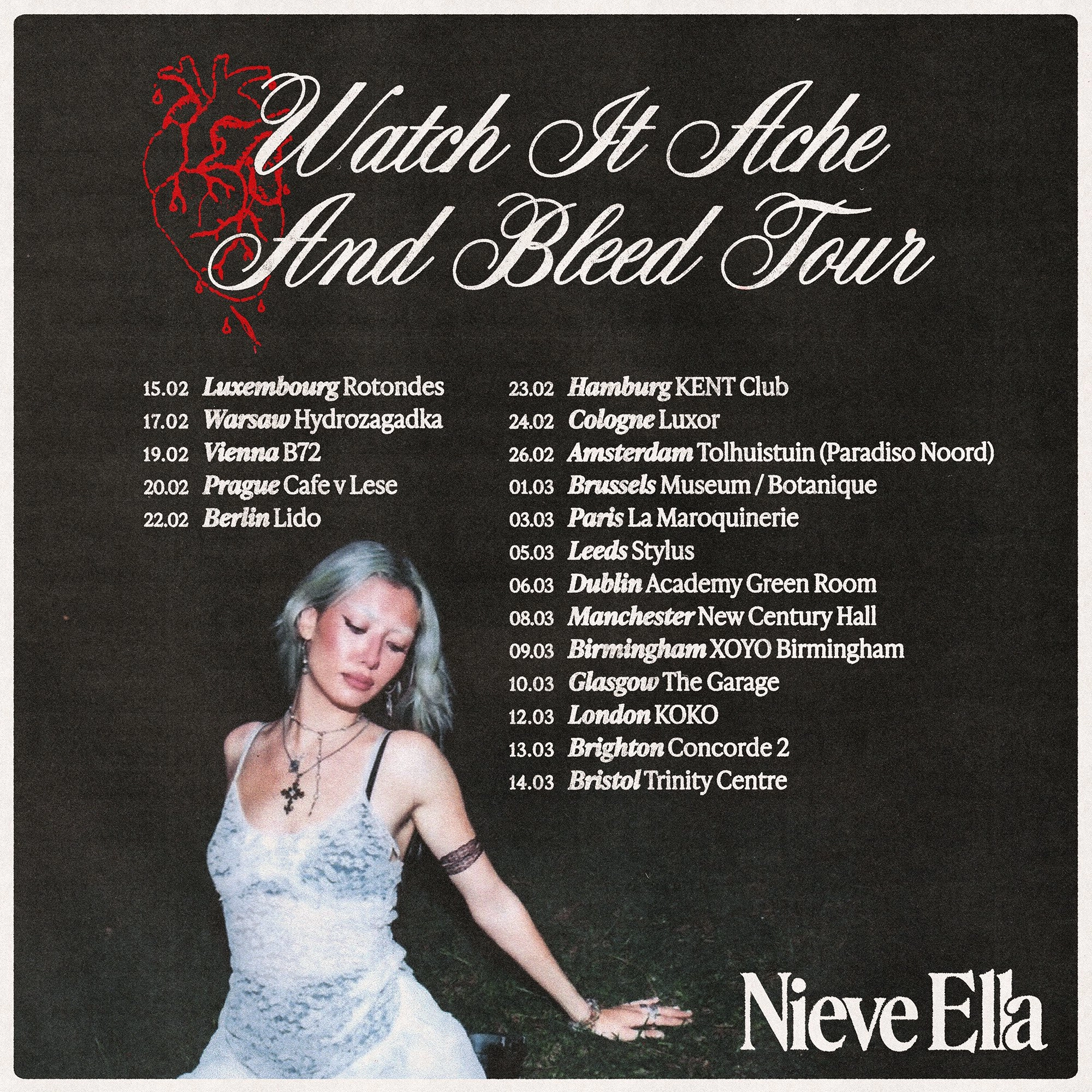 Nieve Ella at Kent Club Tickets