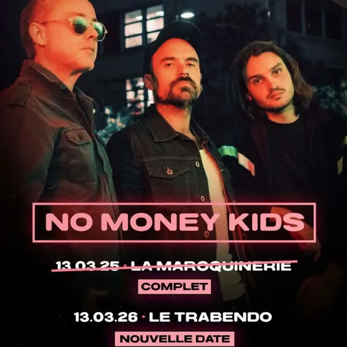 No Money Kids en Le Trabendo Tickets