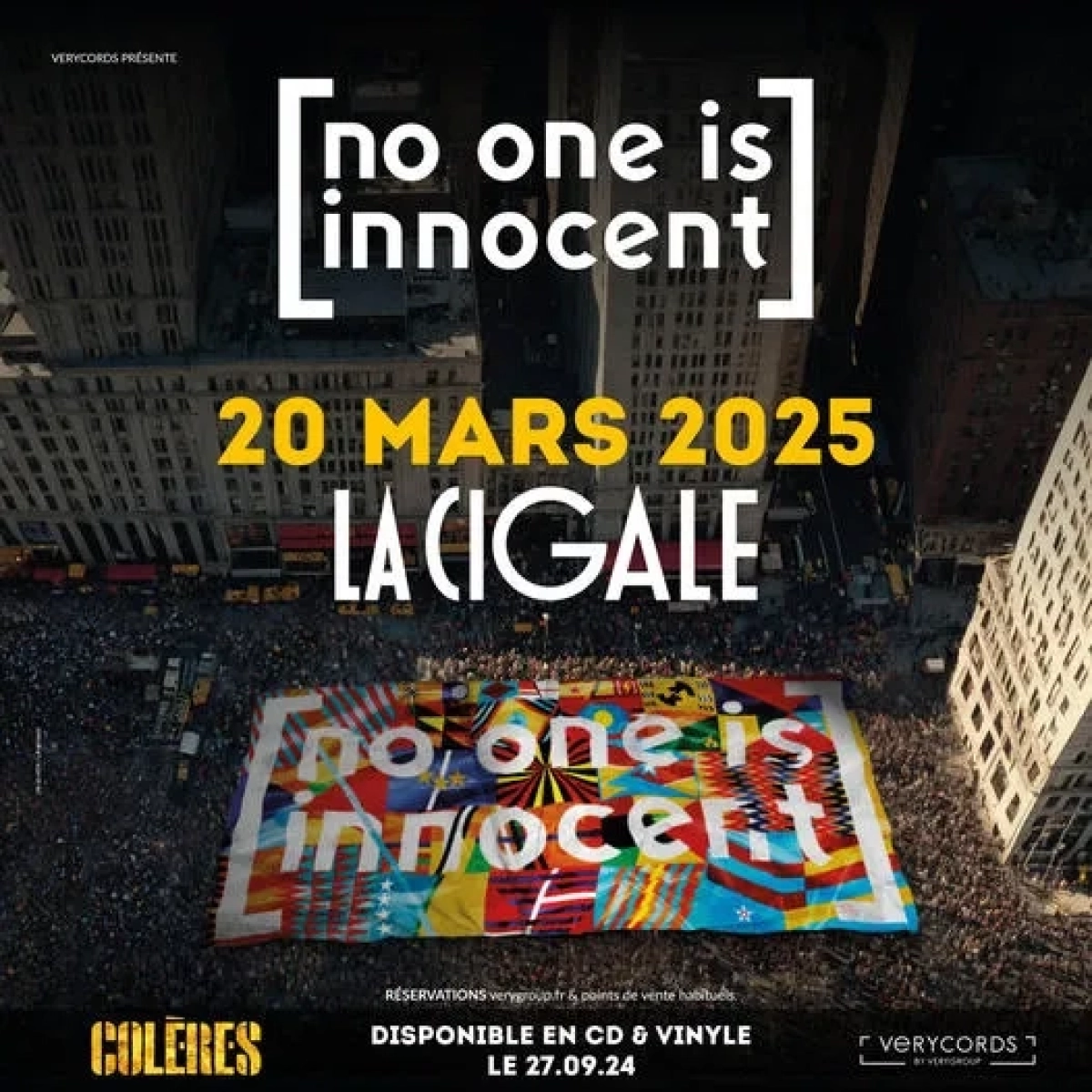 No One Is Innocent at La Cigale Tickets