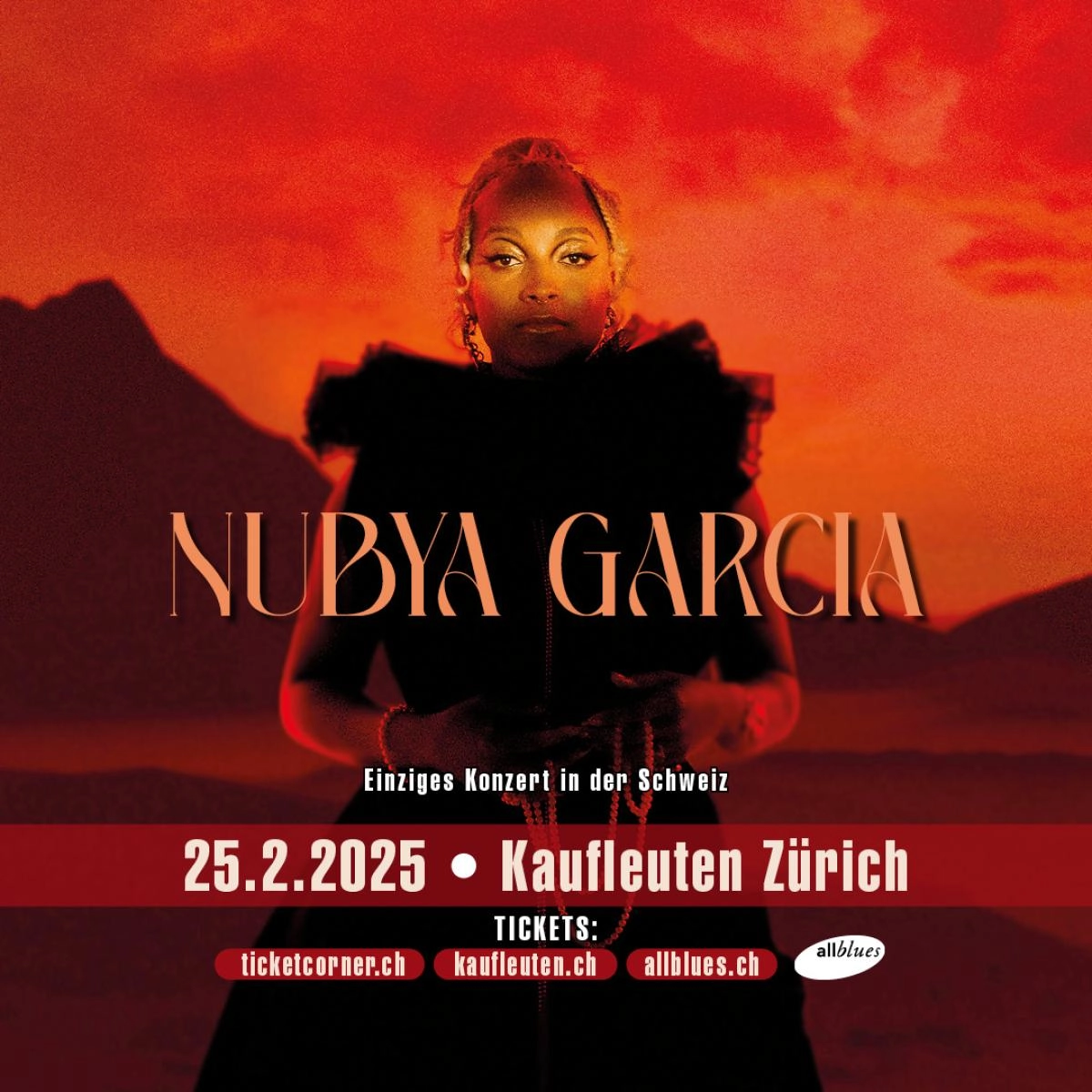 Nubya Garcia at Kaufleuten Tickets