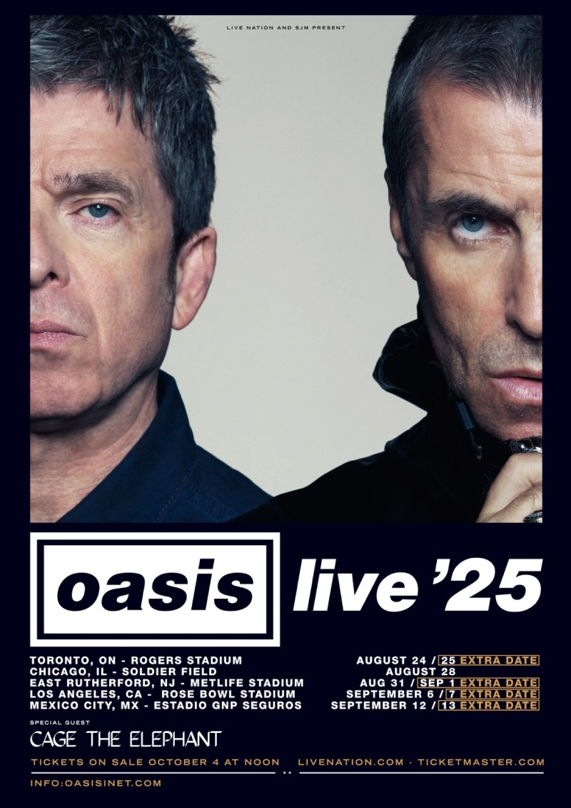 Oasis Live '25 at MetLife Stadium Tickets