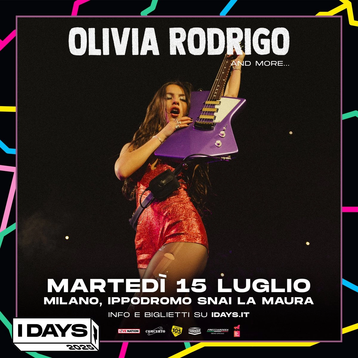 Olivia Rodrigo at Ippodromo Snai San Siro Tickets