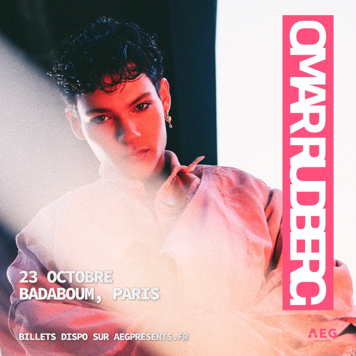 Omar Rudberg en Badaboum Tickets