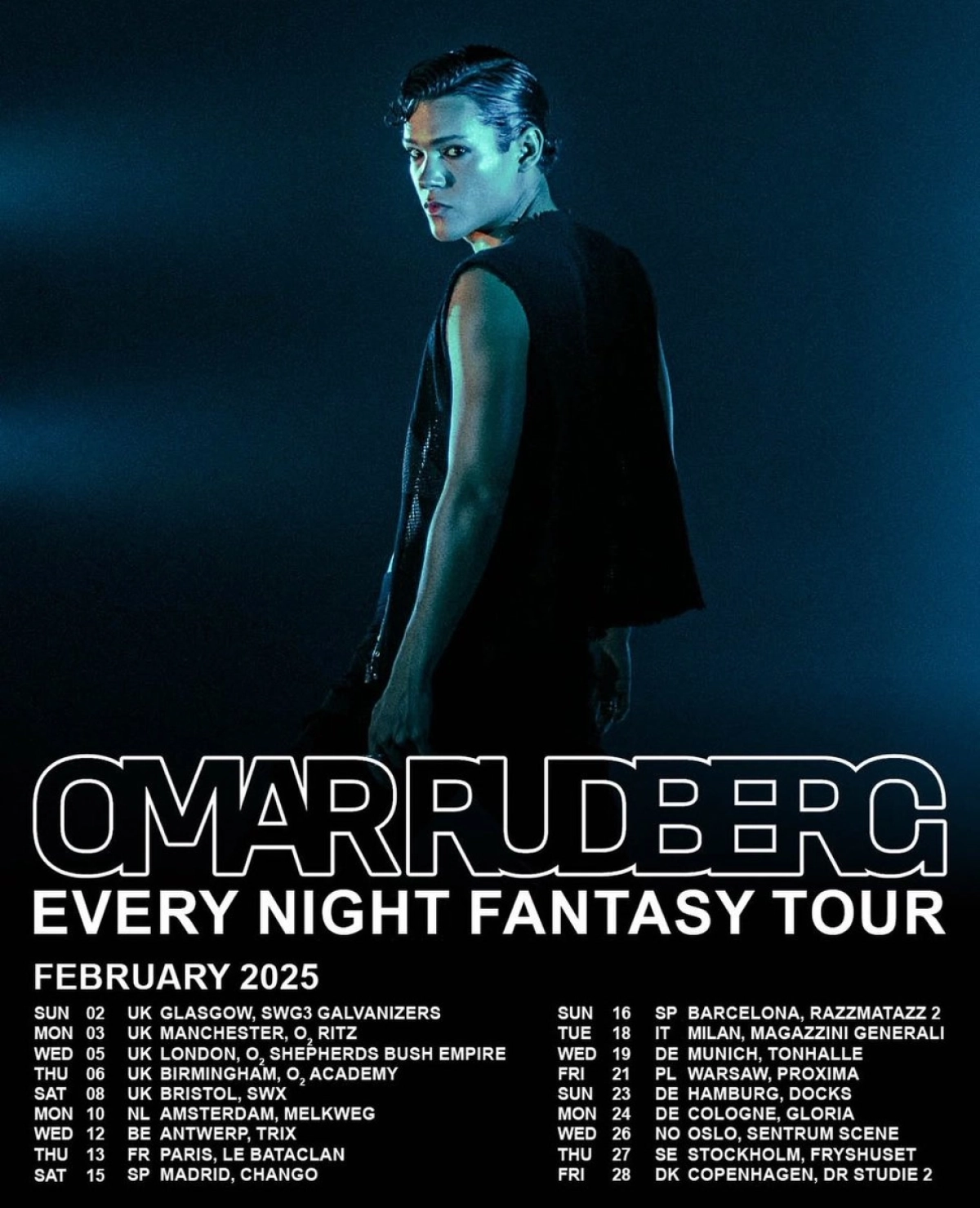 Omar Rudberg at Razzmatazz Tickets