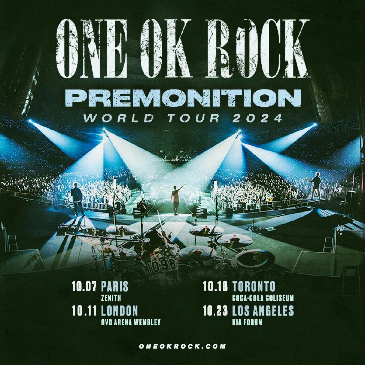 One OK Rock at Mitsubishi Electric Halle Tickets