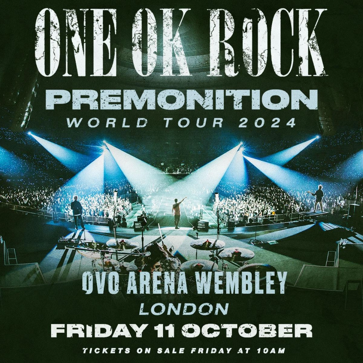 One OK Rock at OVO Arena Wembley Tickets