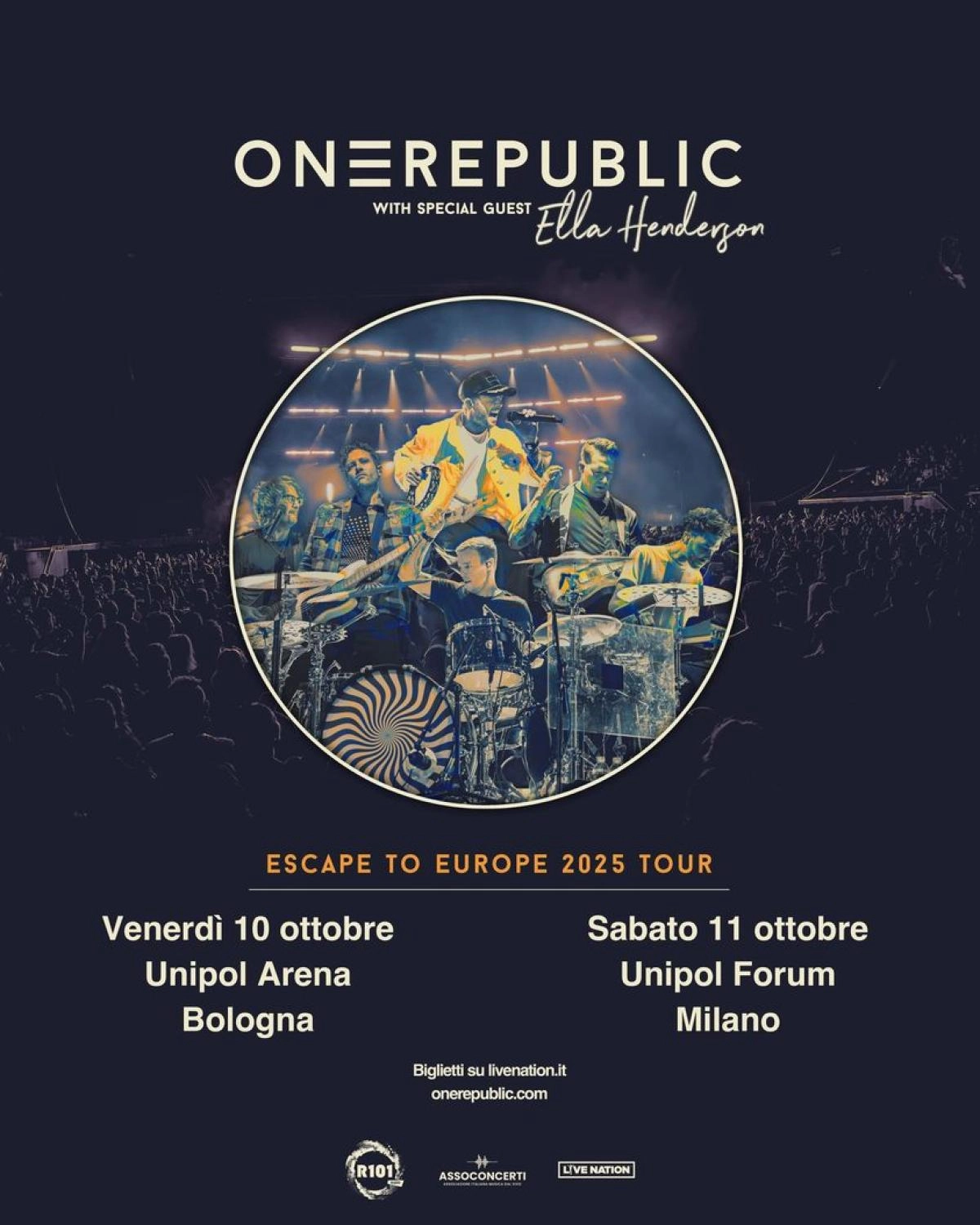 OneRepublic al Forum Milano Tickets