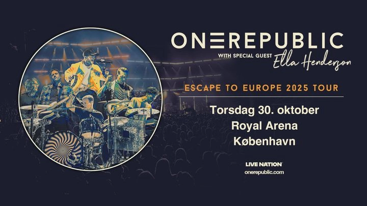 OneRepublic al Royal Arena Tickets