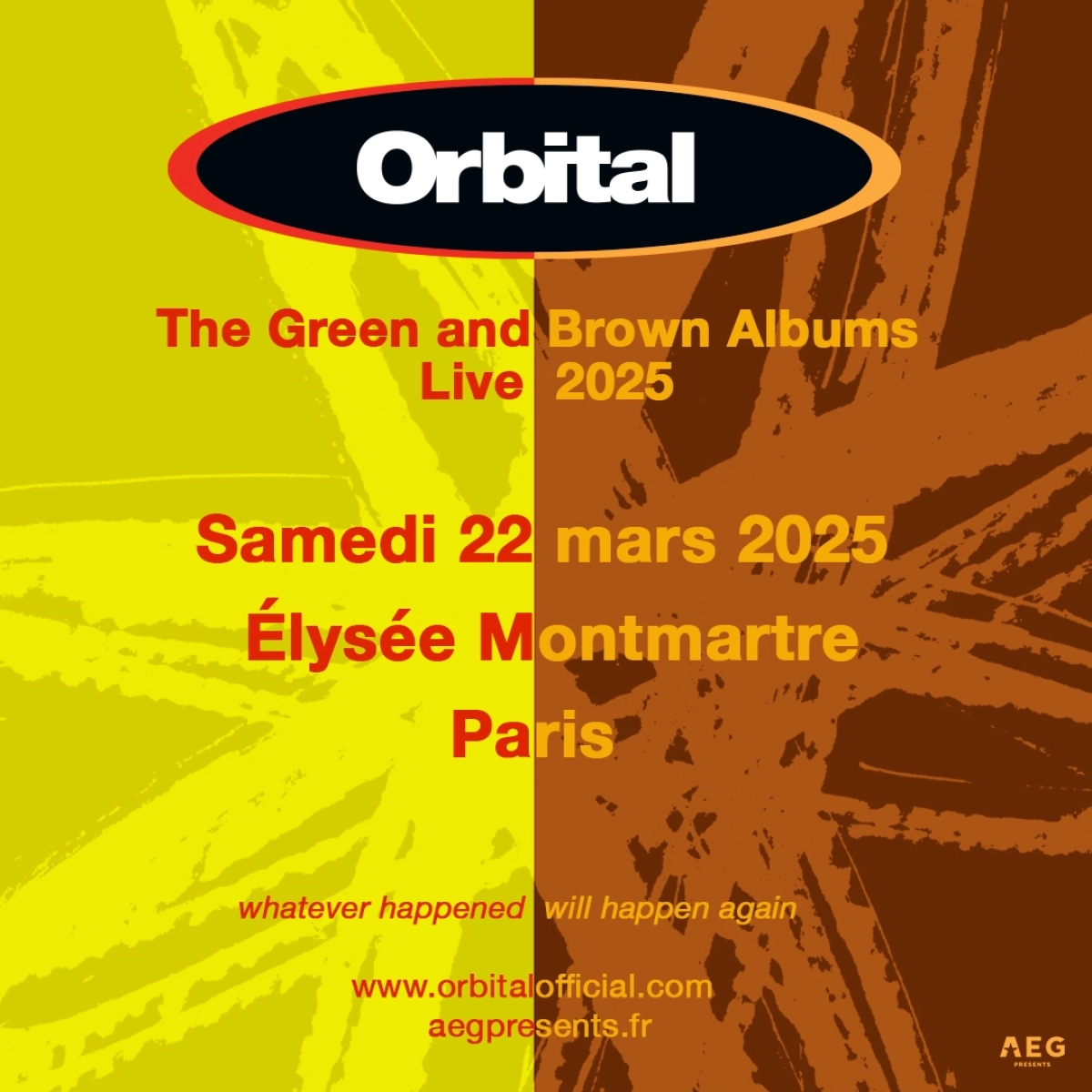 Billets Orbital (Elysee Montmartre - Paris)