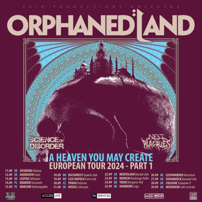 Orphaned Land - 30th Anniversary Tour 2024 at Mergener Hof MJC Tickets