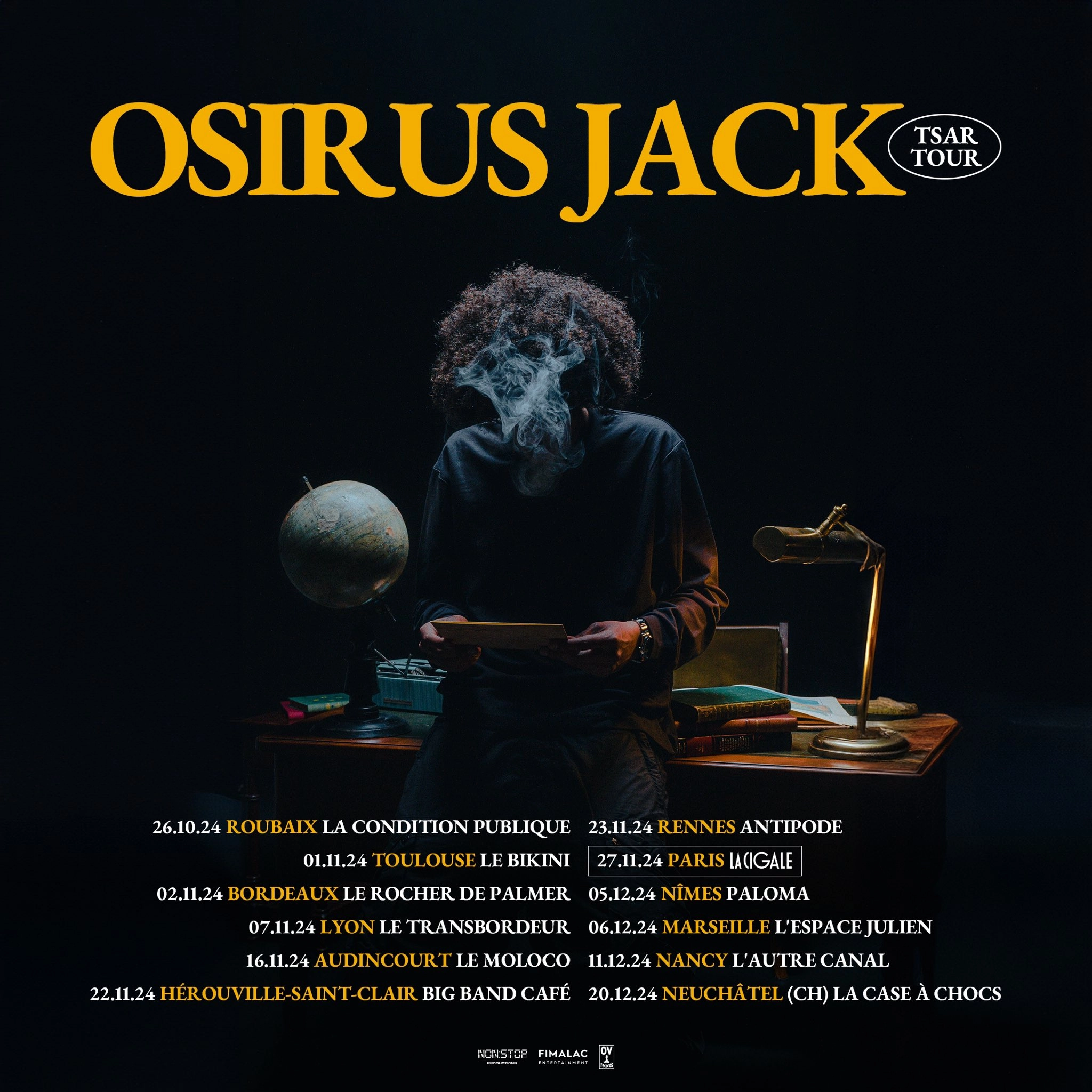 Osirus Jack en Paloma Tickets