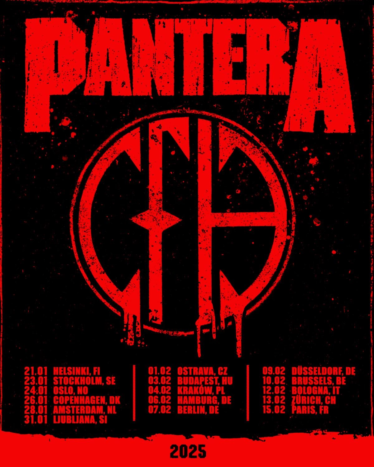 Pantera in der Max-Schmeling-Halle Tickets