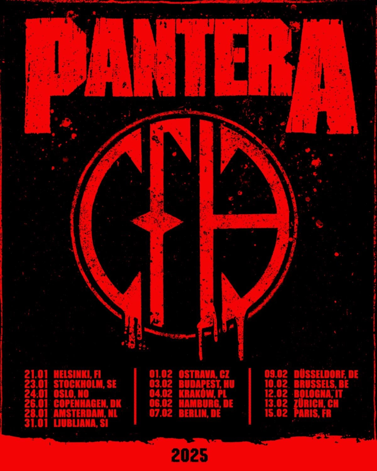 Pantera al Mitsubishi Electric Halle Tickets