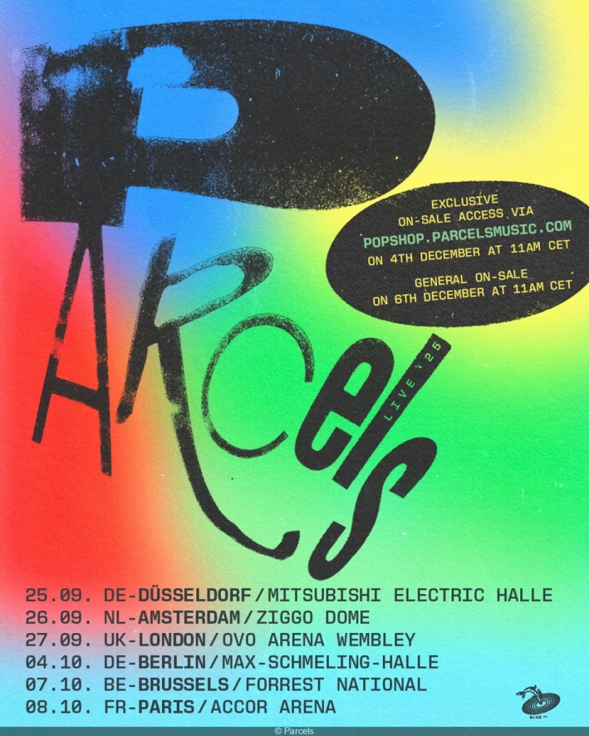 Parcels in der Max-Schmeling-Halle Tickets