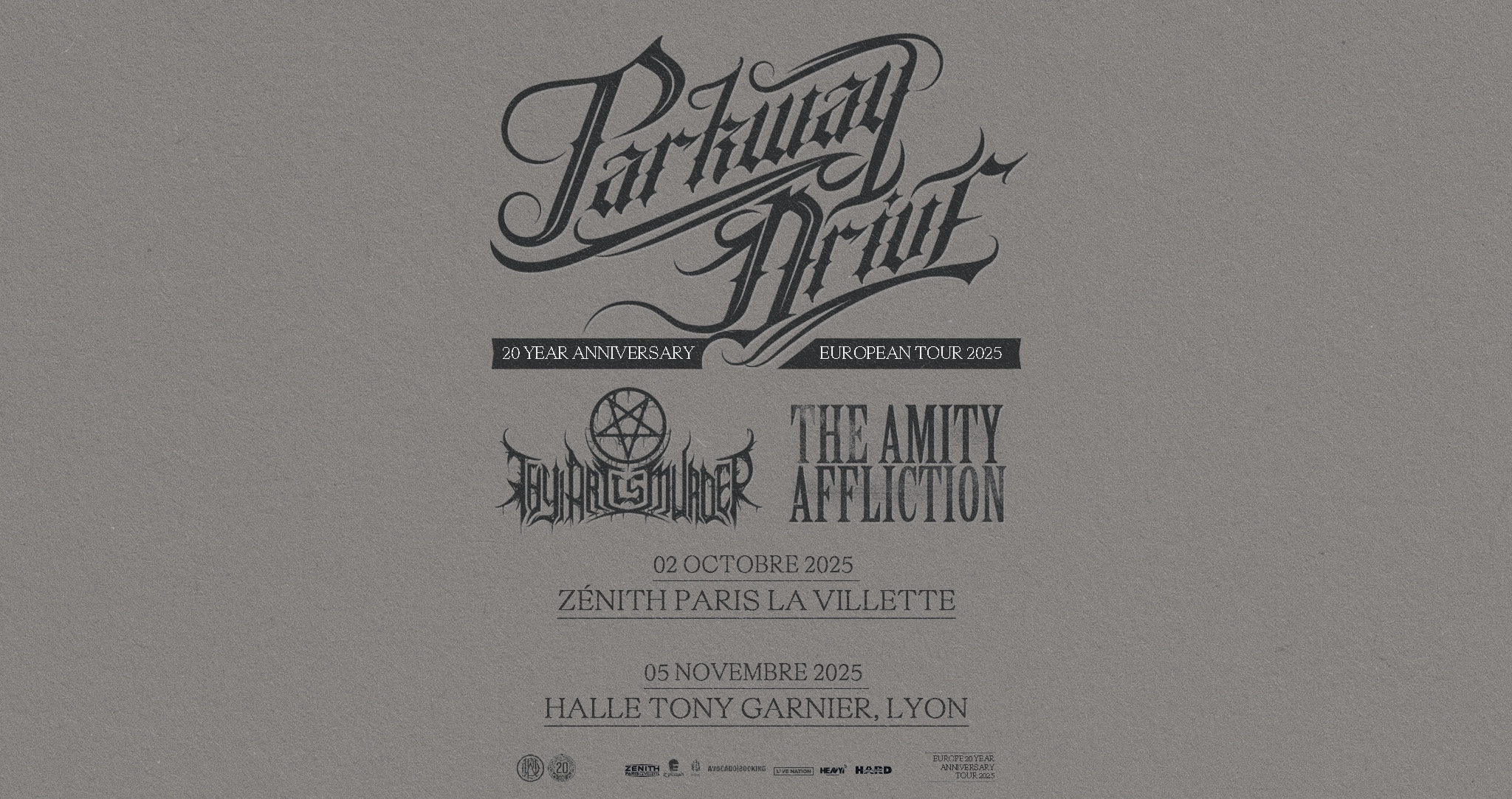 Parkway Drive en Halle Tony Garnier Tickets