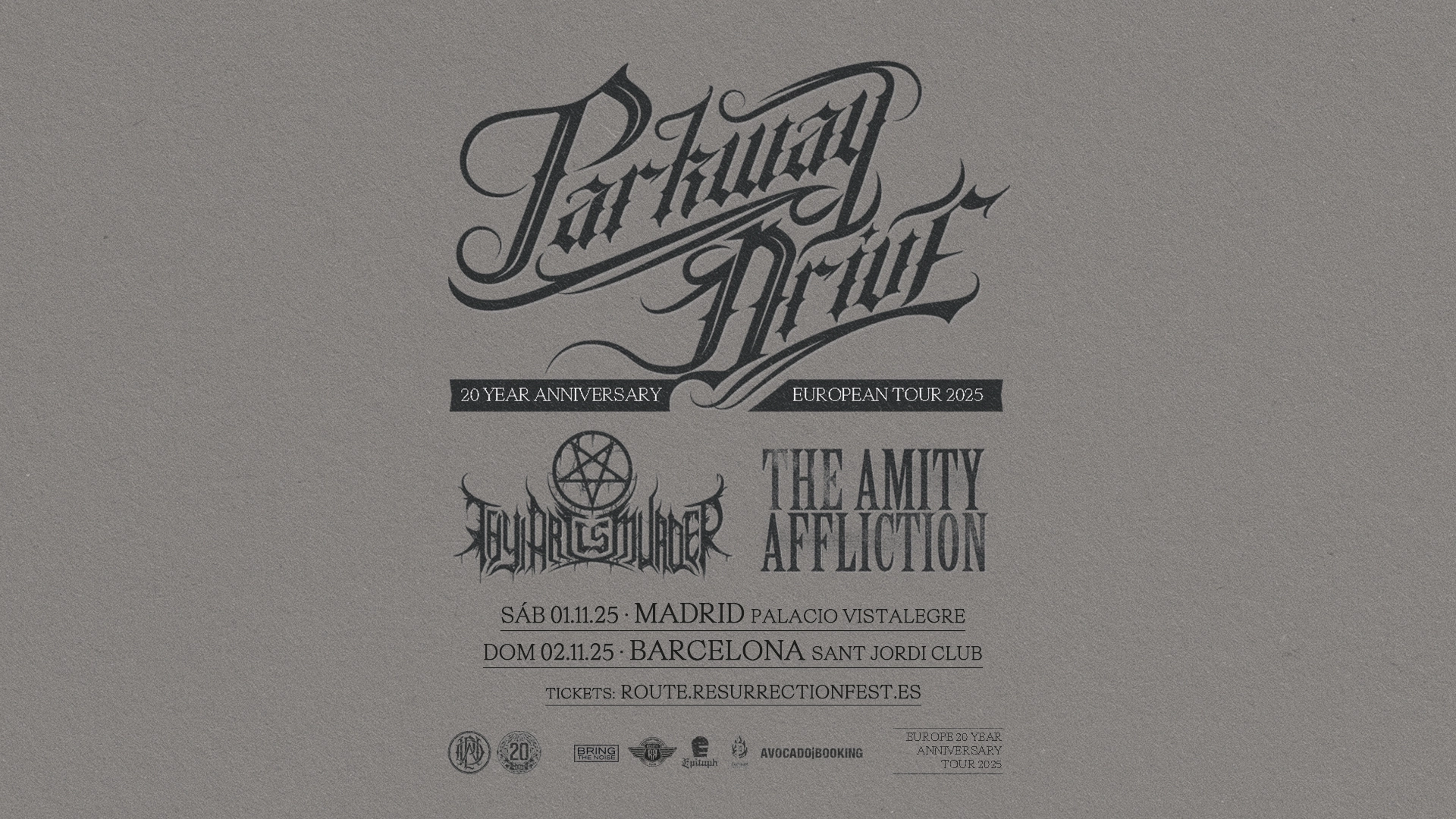 Parkway Drive at Palacio Vistalegre Tickets