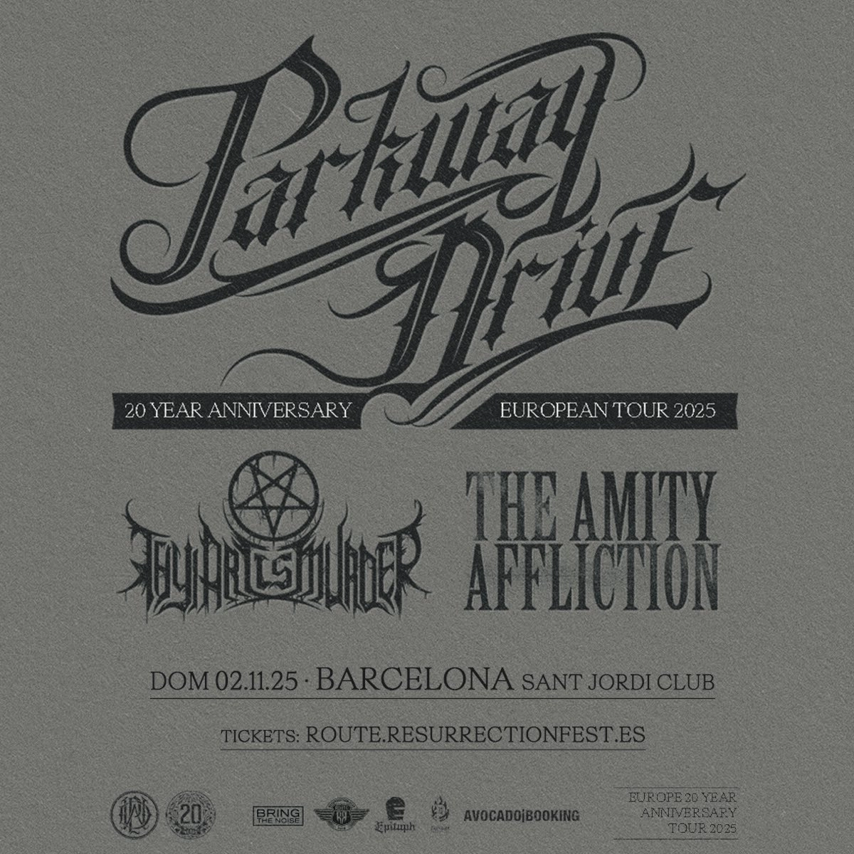 Parkway Drive en Palau Sant Jordi Tickets