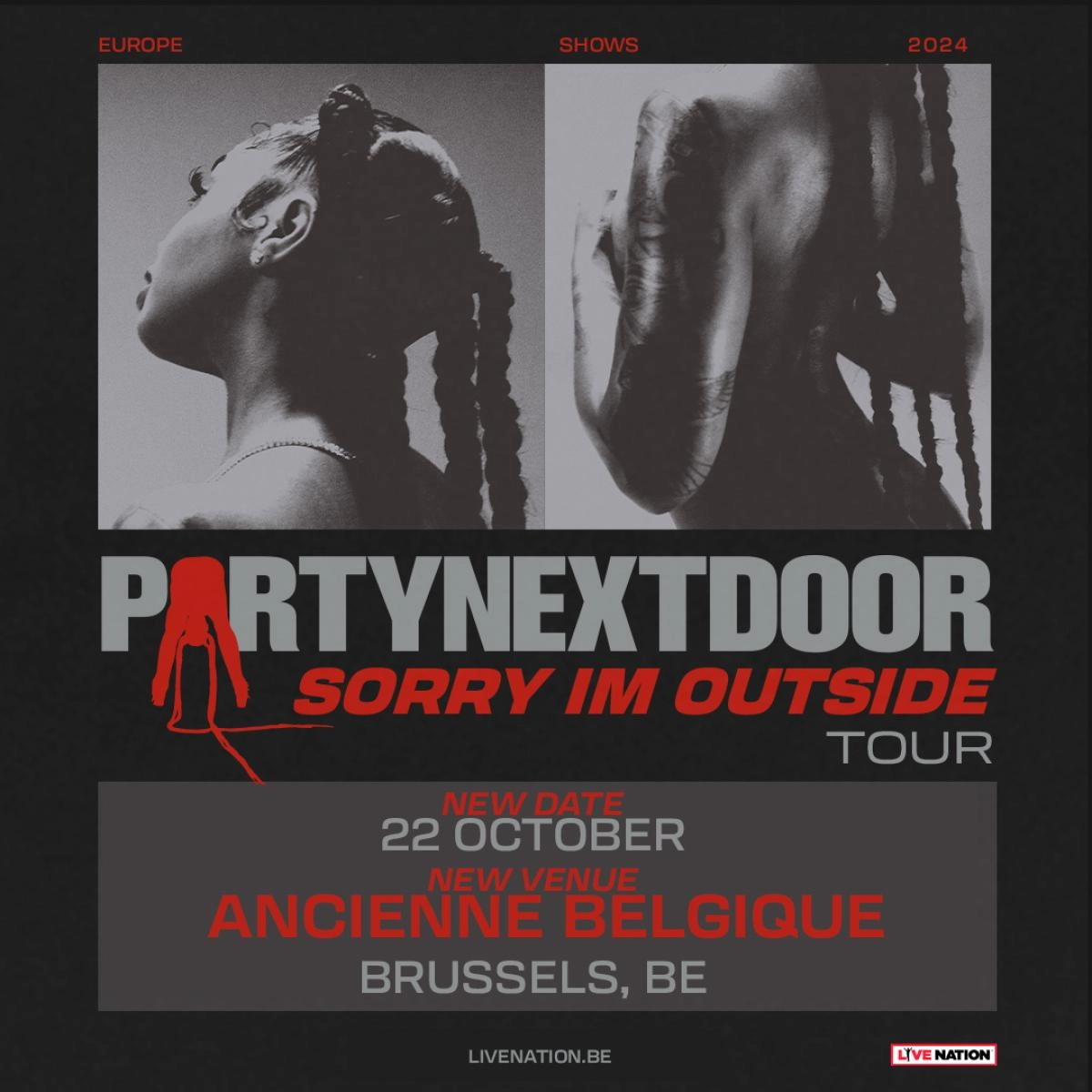 Billets PartyNextDoor (Ancienne Belgique - Bruxelles)