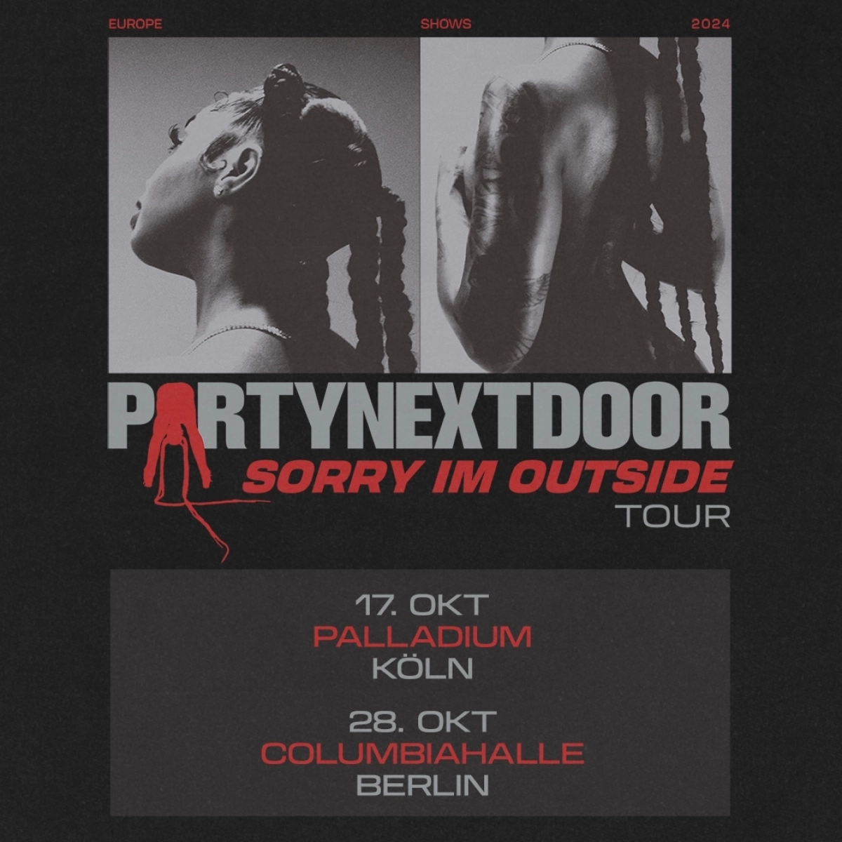 PartyNextDoor at Palladium Koln Tickets