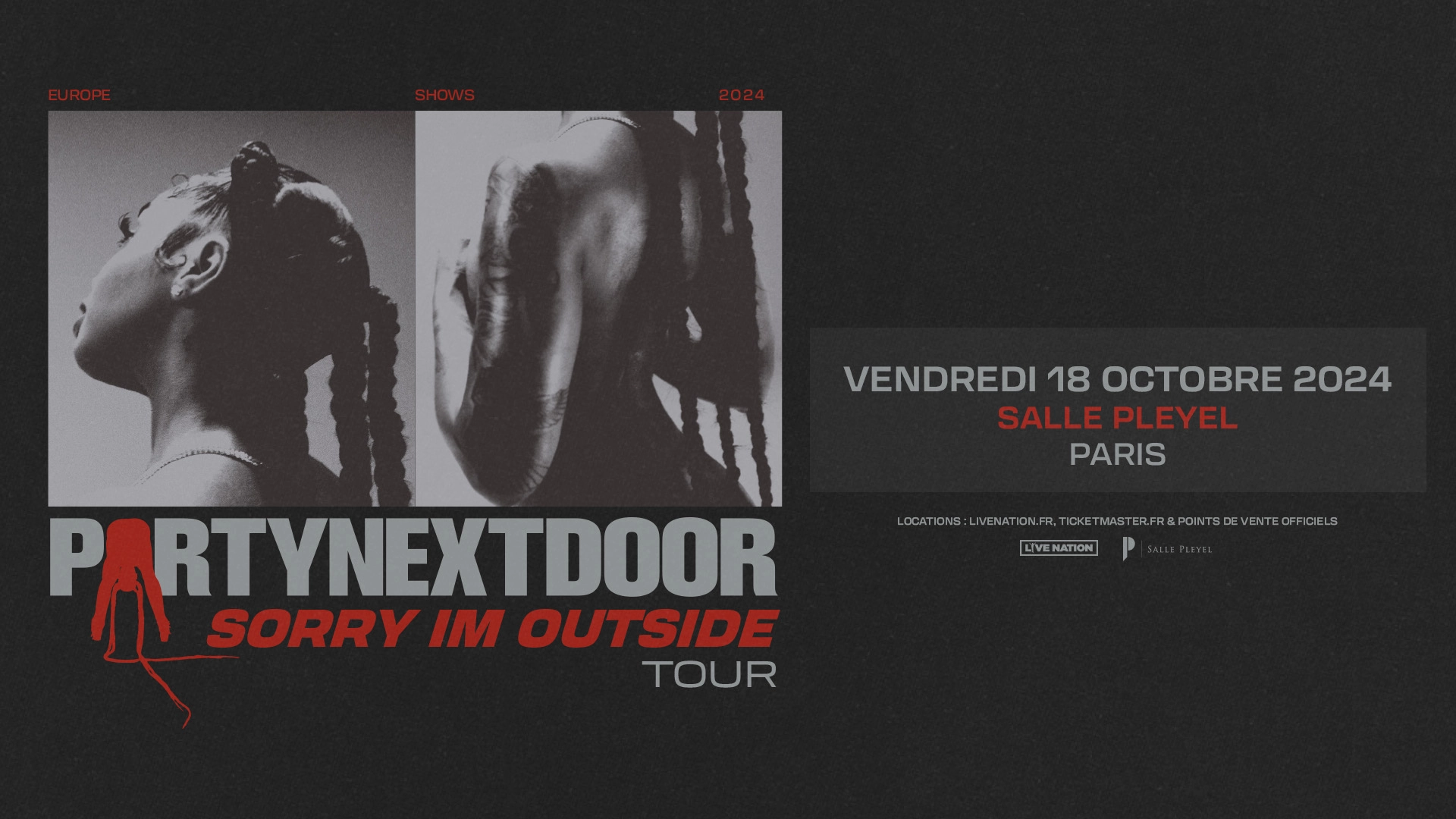 PartyNextDoor at Salle Pleyel Tickets